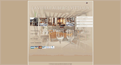 Desktop Screenshot of lavieilleaubergevitteaux.fr